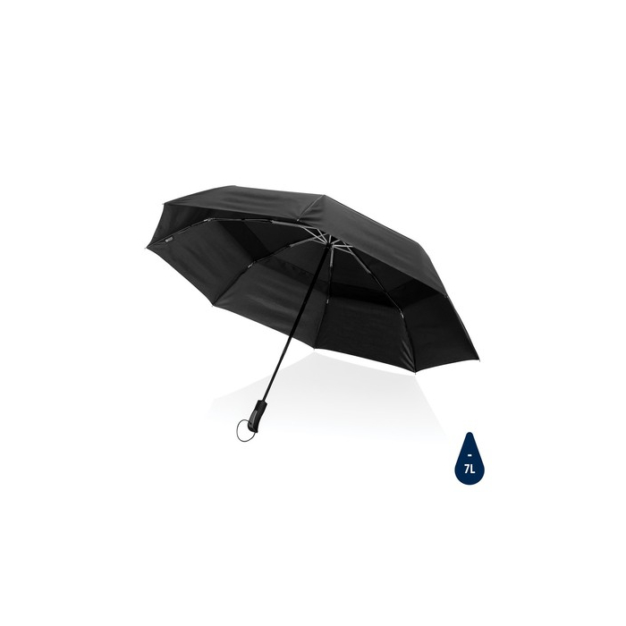 Parasol sztormowy 27" Swiss Peak AWARE™ RPET black