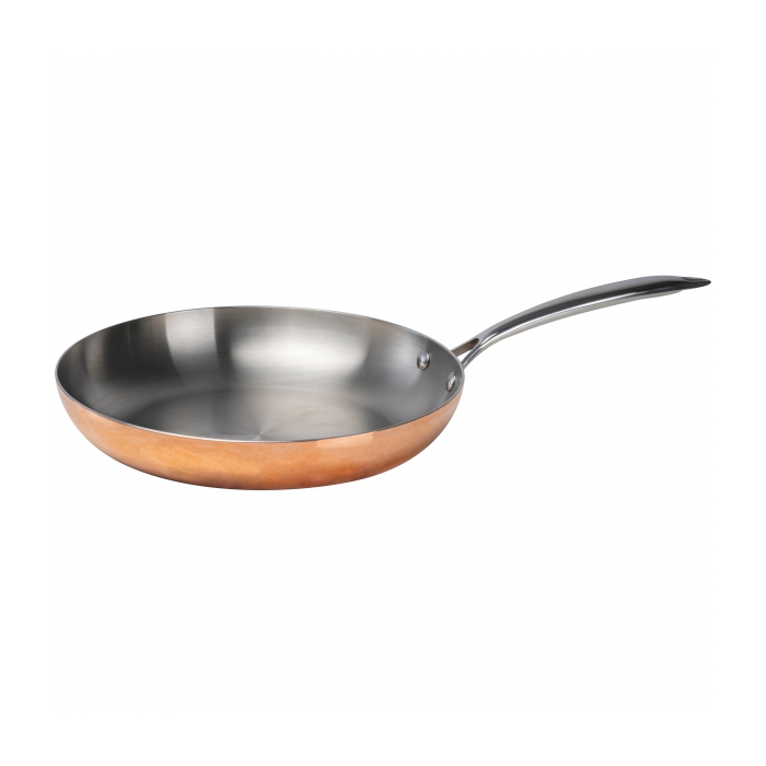 Patelnia do indukcji CrisMa ⌀28,5 cm, miedziany