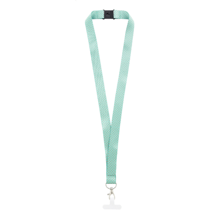 personalizowana smycz z uchwytem na telefon RPET