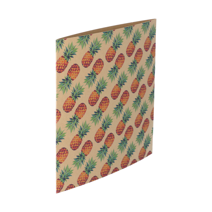 personalizowany rękaw z papieru kraft