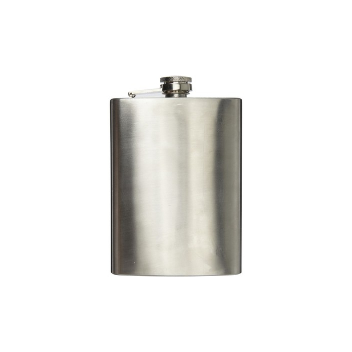 Piersiówka 240 ml srebrny