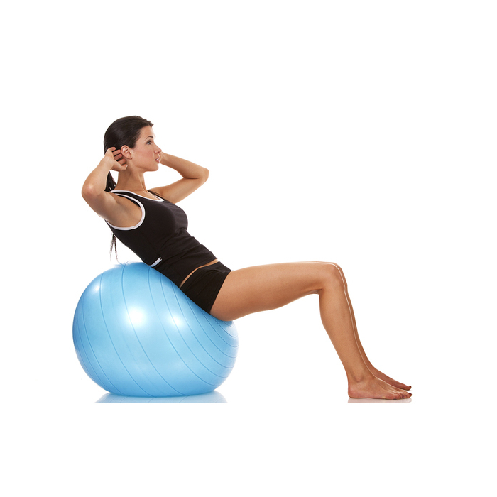 Piłka do ćwiczeń Fitball, niebieski