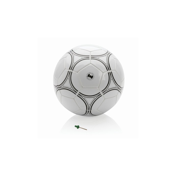 Piłka nożna, rozmiar 5 biały