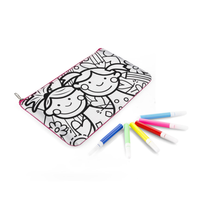 Piórnik LOLLI różowy