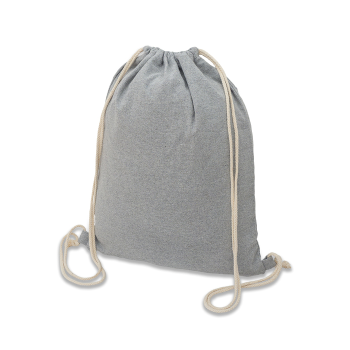 Plecak bawełniany 340 g/m2 Preston, szary