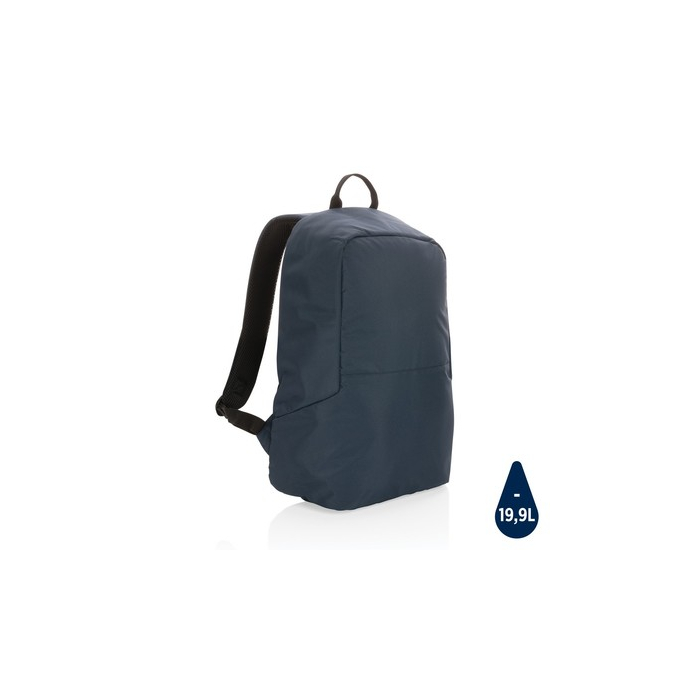 Plecak chroniący przed kieszonkowcami Impact AWARE™ RPET niebieski