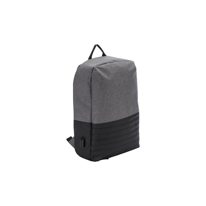 Plecak chroniący przed kieszonkowcami, przegroda na laptopa 15" czarny