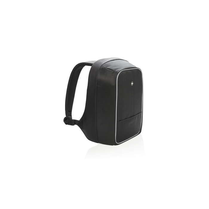 Plecak chroniący przed kieszonkowcami Swiss Peak AWARE™ RPET czarny