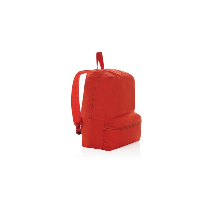 Plecak Impact AWARE™, bawełna z recyklingu czerwony