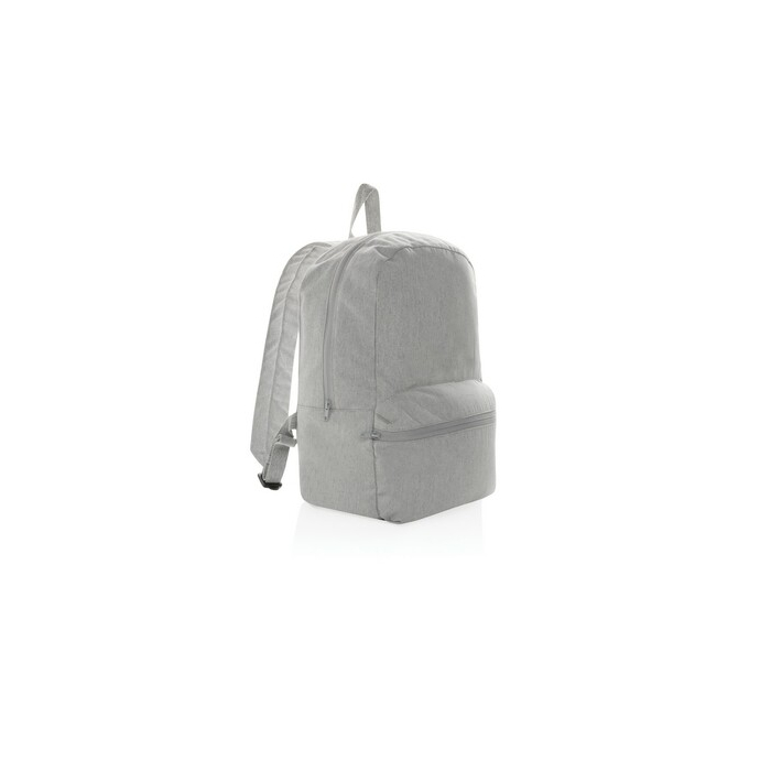 Plecak Impact AWARE™, niebarwiona bawełna z recyklingu szary