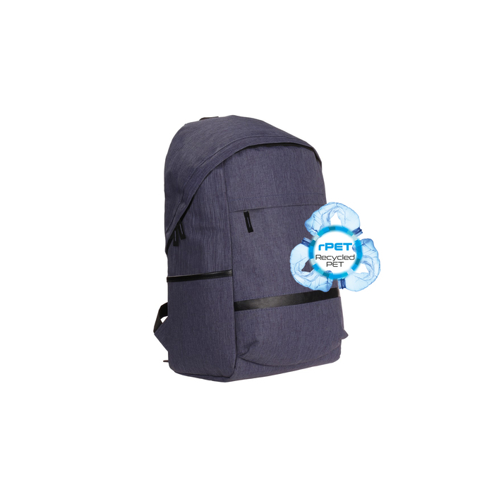 Plecak na laptopa 15,6" RPET B'RIGHT | Reggie granatowy