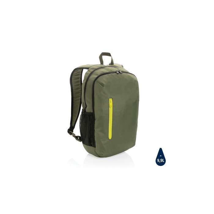 Plecak na laptopa 15” Impact AWARE™ RPET zielony, limonkowy