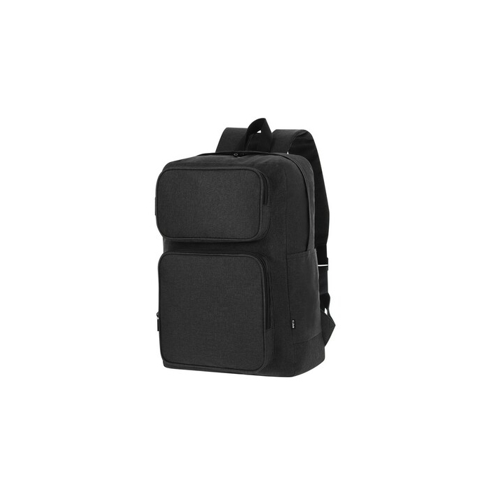 Plecak na laptopa 15" RPET czarny