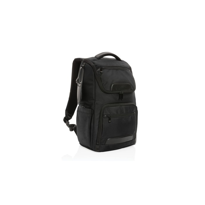 Plecak na laptopa Swiss Peak 15,6", ochrona RFID czarny