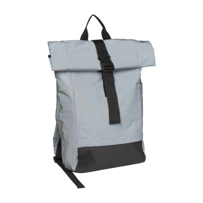 Plecak odblaskowy, szary