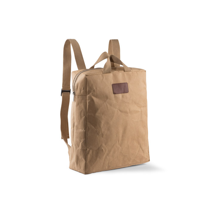Plecak papierowy CHARTI beżowy (naturalny)