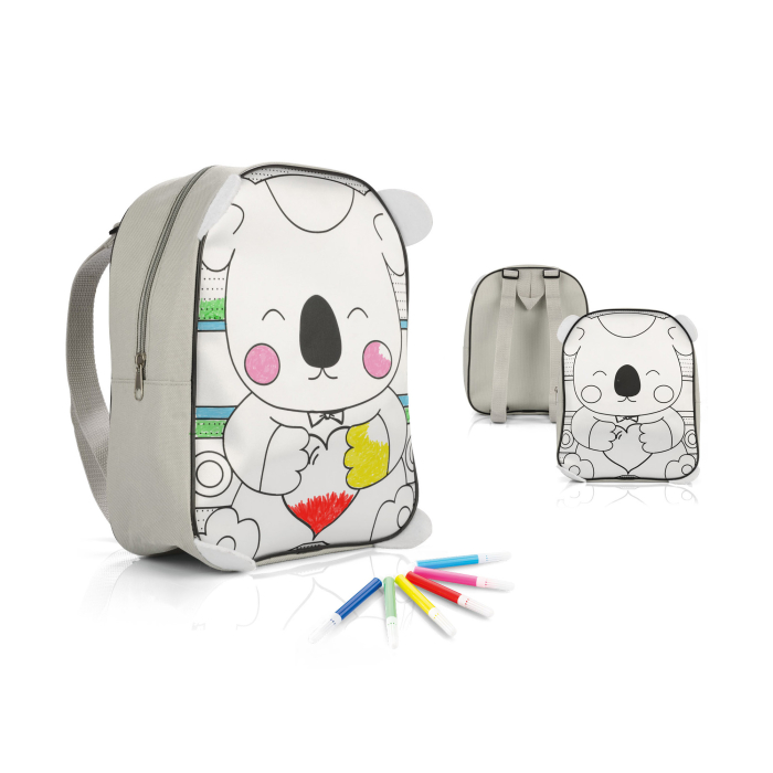 Plecak TEDDY popielaty (szary)