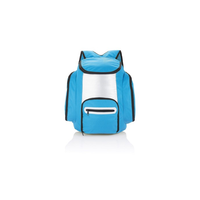 Plecak termoizolacyjny niebieski, srebrny