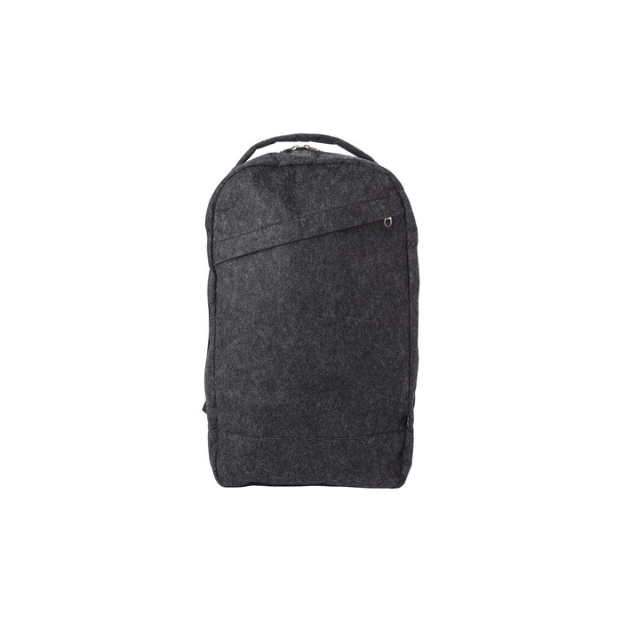 Plecak z filcu RPET grafitowy