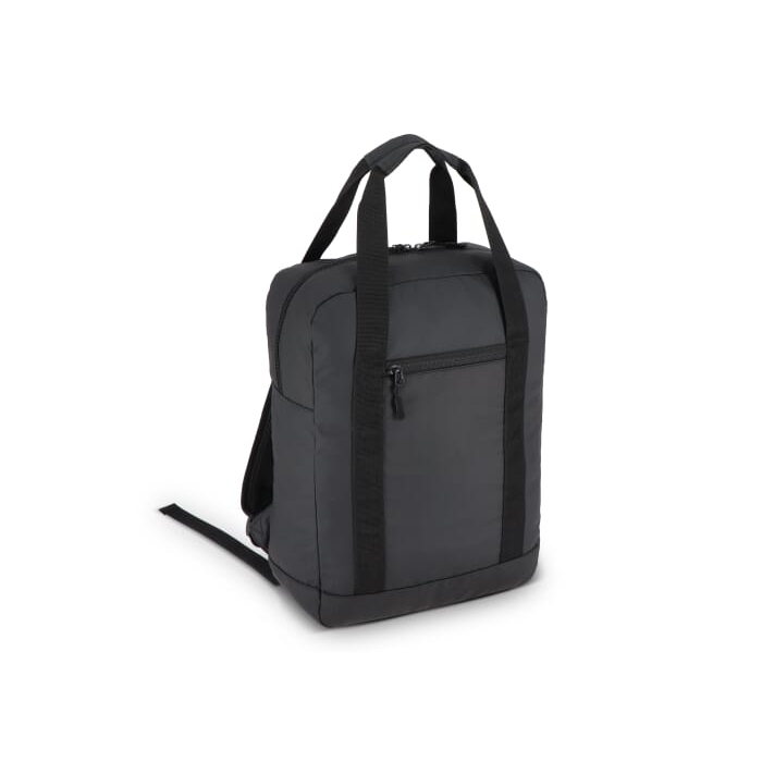 Plecak z powłoką PU, wykonany z materiału R-PET 600D, 27,5 x 12 x 37,5 cm, 12 l
