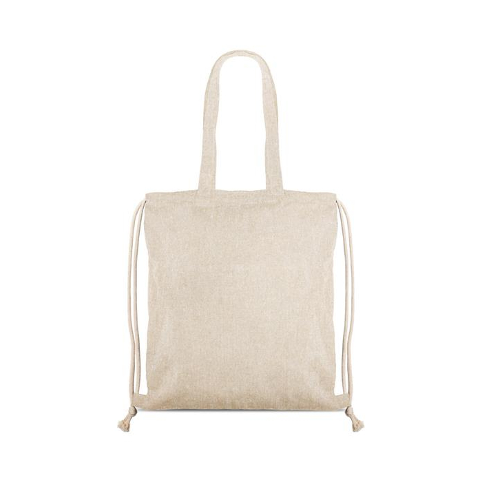 Plecak z recyklingowej bawełny 140 g / RecyPack