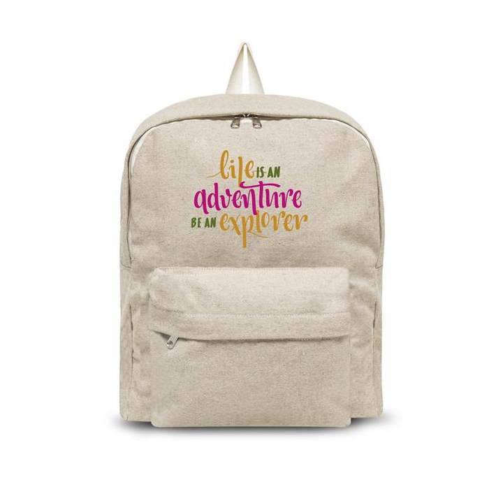 Plecak z recyklingowej bawełny 300g / COTBAG