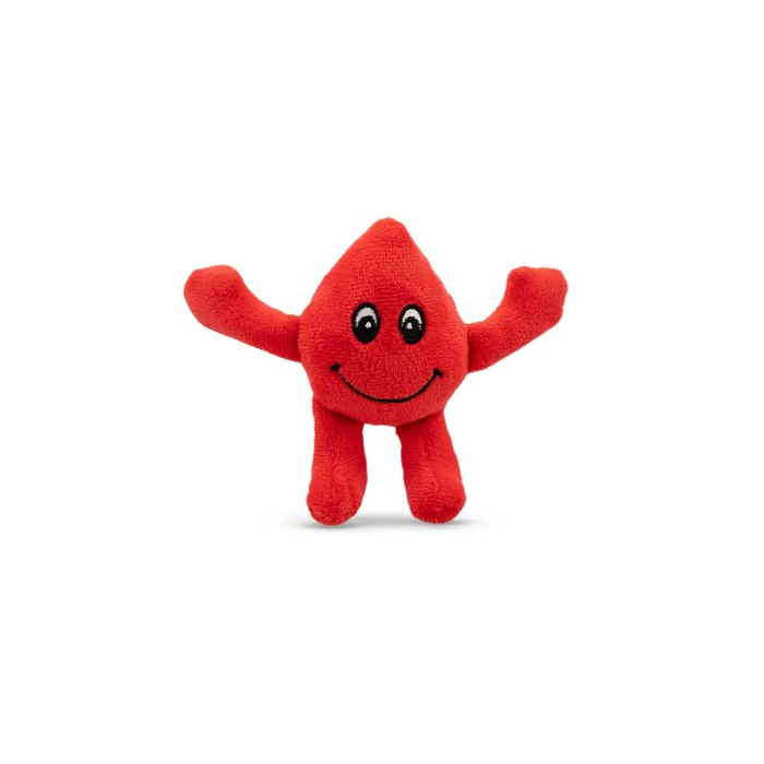 Pluszowa kropla | Vaiva czerwony