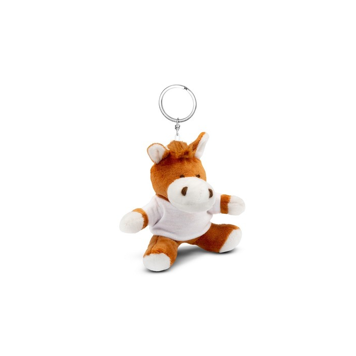 Pluszowy koń, brelok | Nero brązowy