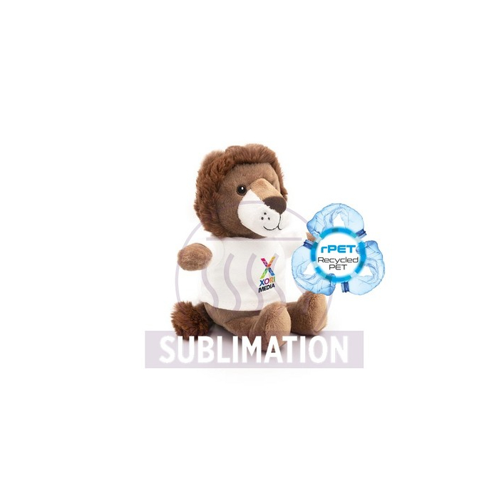 Pluszowy lew RPET | Chase brązowy