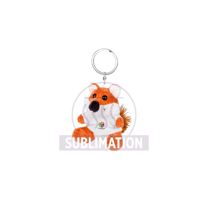 Pluszowy lis, brelok | Canny brązowy