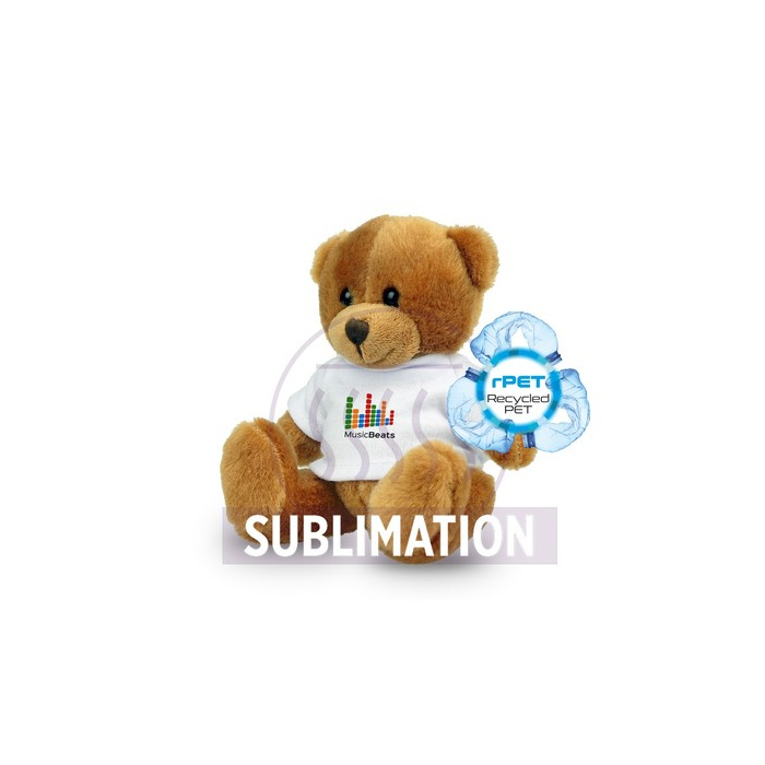 Pluszowy miś RPET | Nicky Brown Junior R brązowy