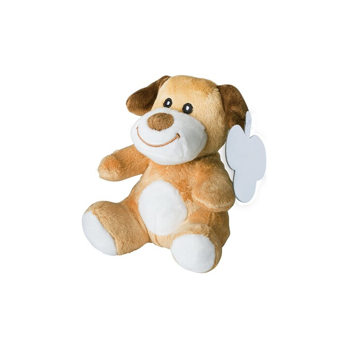 Pluszowy pies wielokolorowy