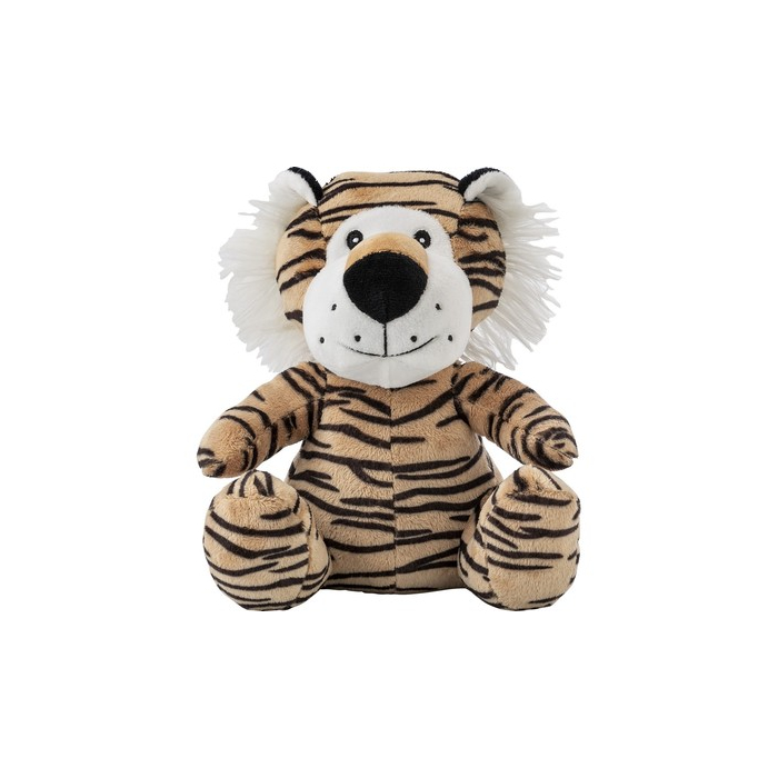 Pluszowy tygrys wielokolorowy