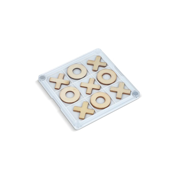 Podkładka pod kubek Tic-Tac-Toe, biały