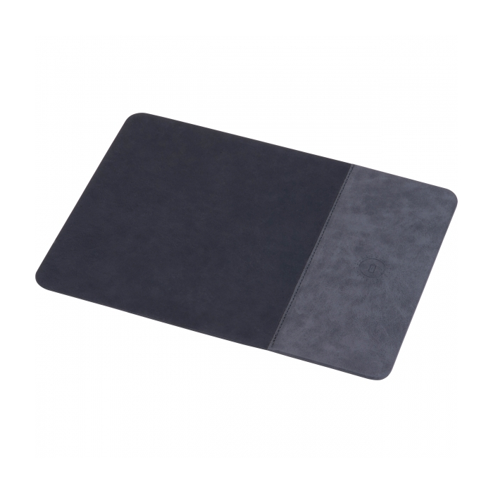 Podkładka pod mysz z bezprzewodowym ładowaniem ROTHERHAM, czarny