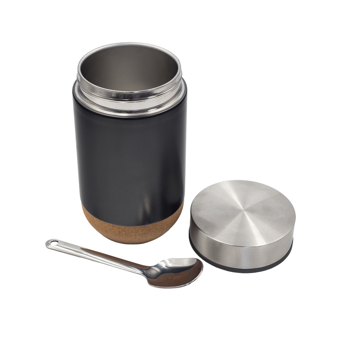 Pojemnik próżniowy Basilan 400 ml, czarny