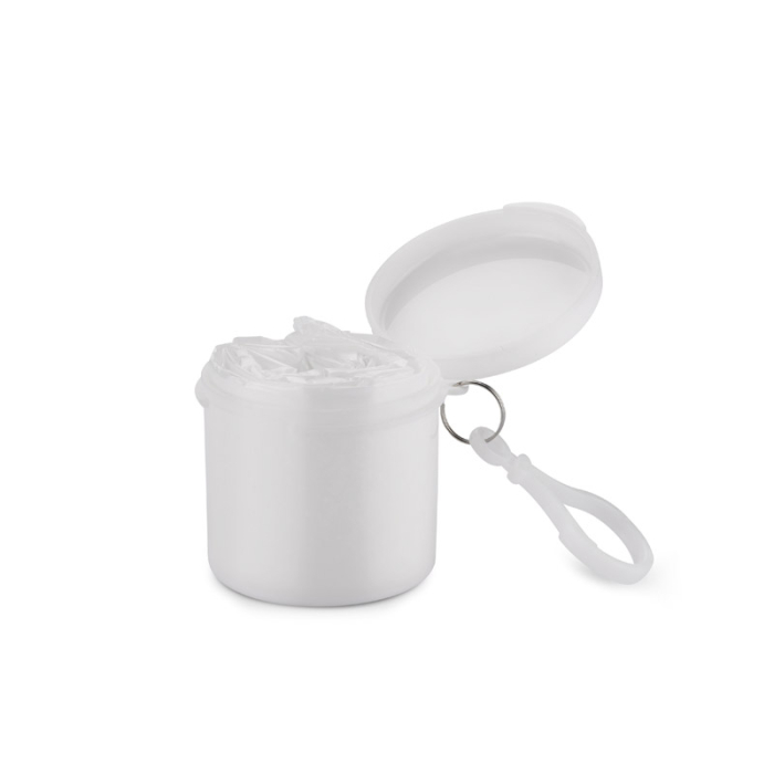 Poncho przeciwdeszczowe FLUXY biały