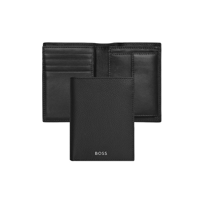 Portfel Classic Grained Black