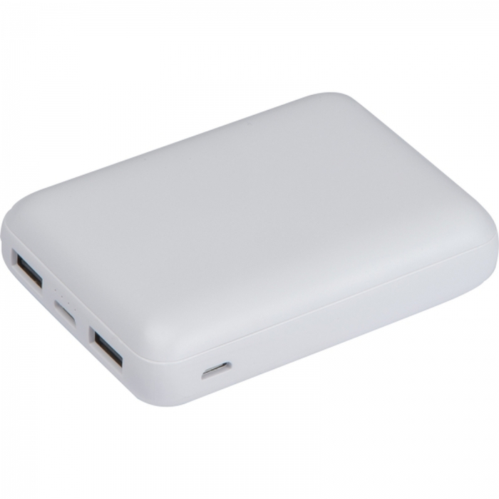 Power bank 10000 mAh, biały