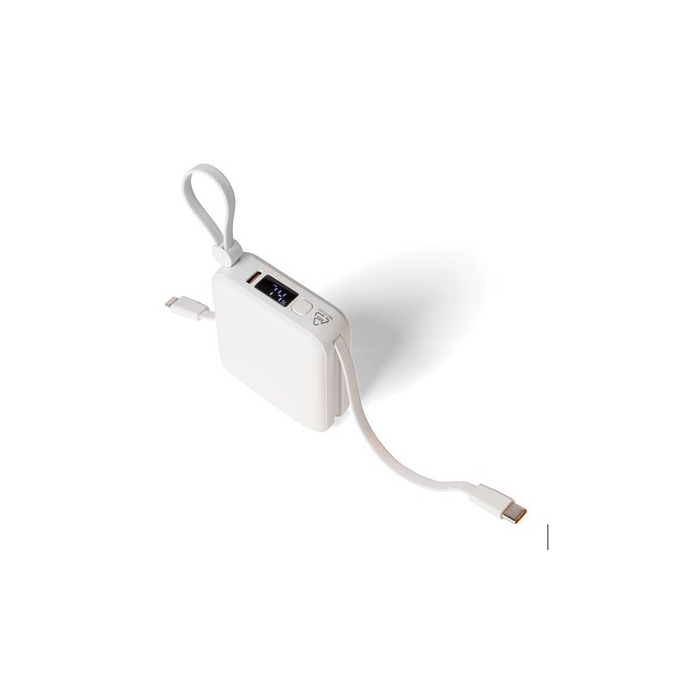 Power bank 10000 mAh biały