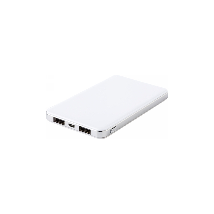 Power bank 5000 mAh biały