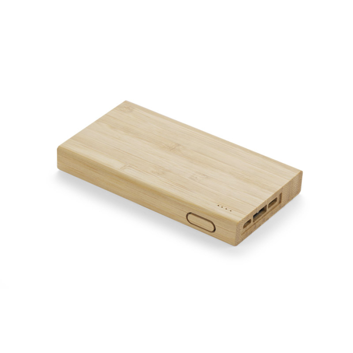 Power bank SILVA 8000 mAh brązowy