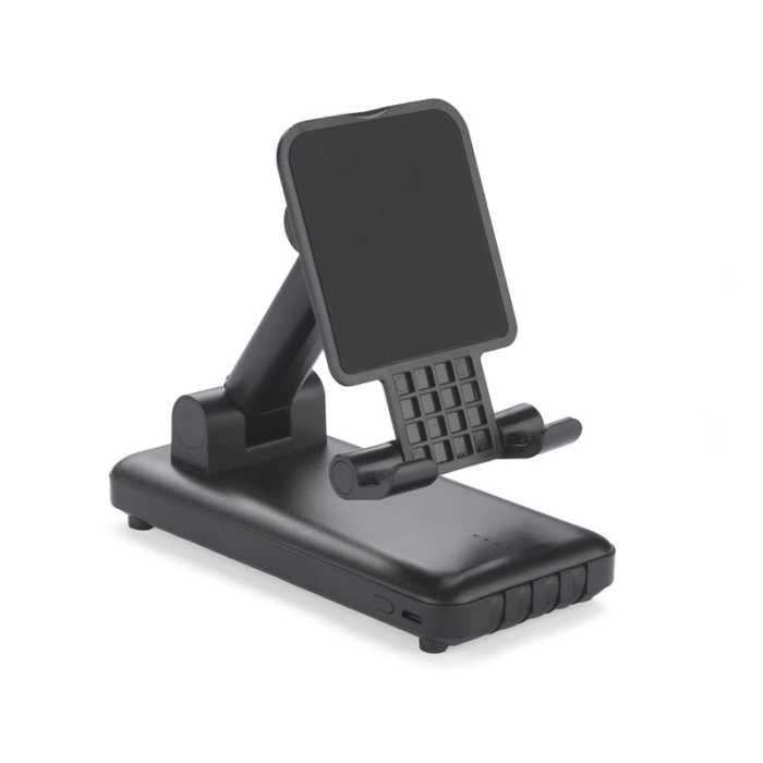 Power bank ze stojakiem SEGURO 10000 mAh czarny