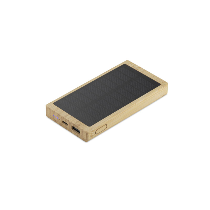 Powerbank solarny SOLBAM 5000 mAh beżowy
