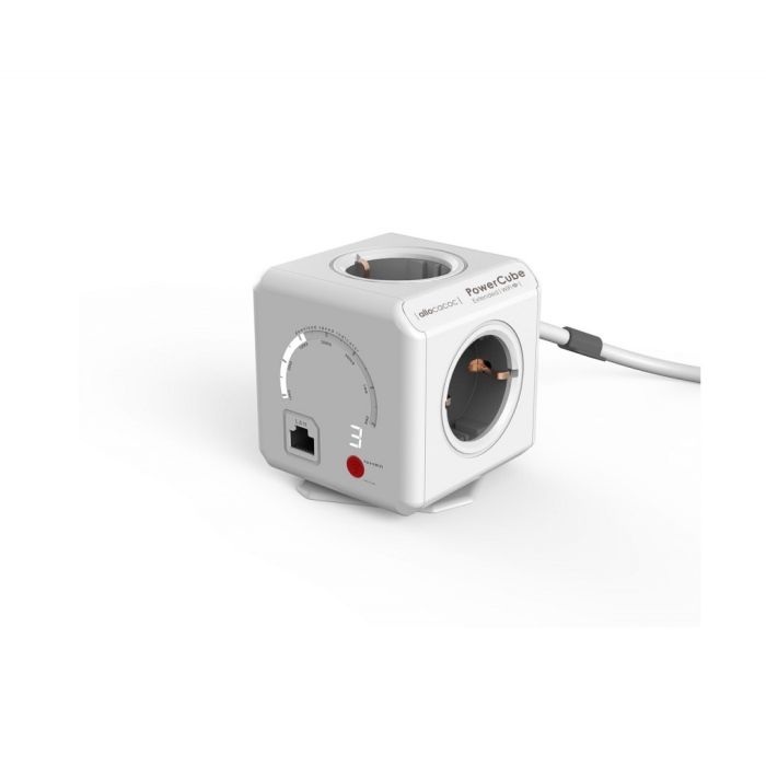 PowerCube extended WIFI 1.5mm² - Listwa zasilająca z funkcją hotspota/extendera WiFi