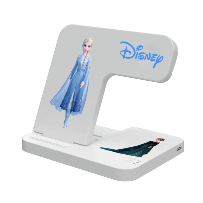 POWERDESK - Składana ładowarka bezprzewodowa 3 w 1 o mocy 15W