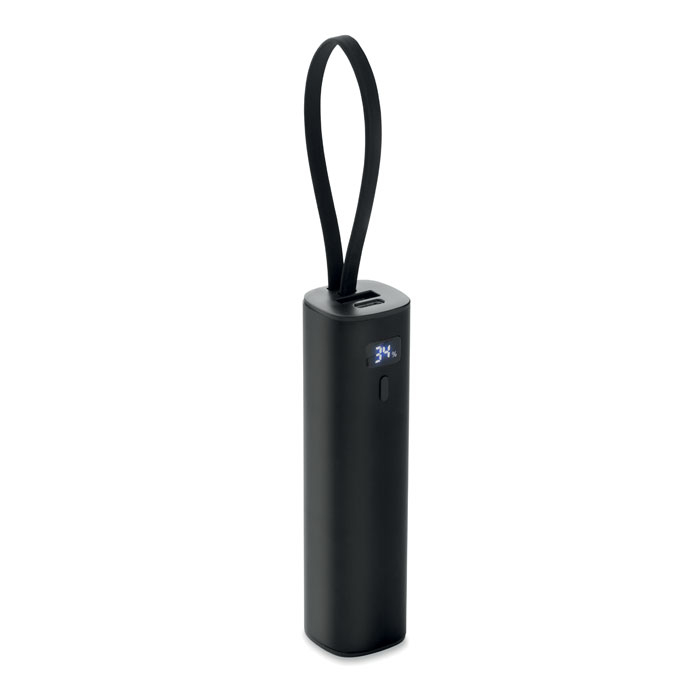 POWERTUBE - Powerbank 5000 mAh PD 20W, Czarny