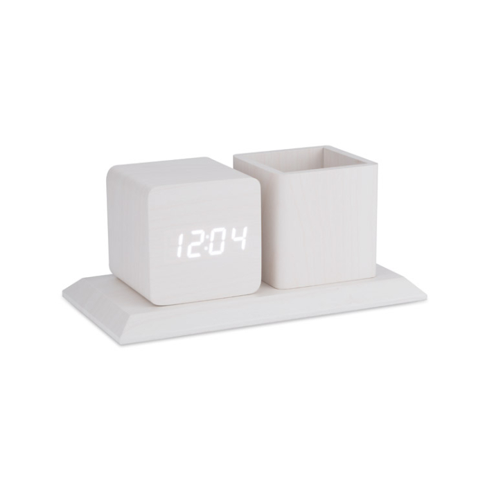 Przybornik na biurko LITO biały