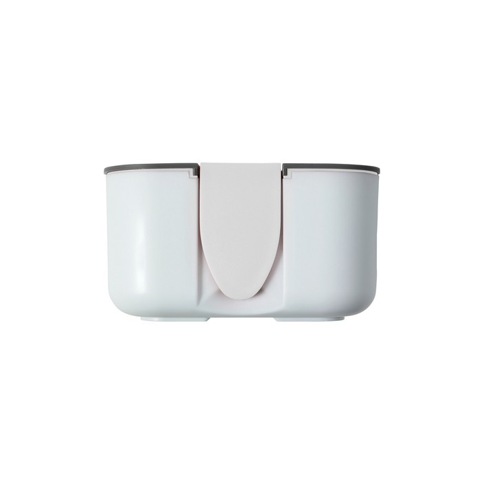 Pudełko śniadaniowe 850 ml, stojak na telefon biały