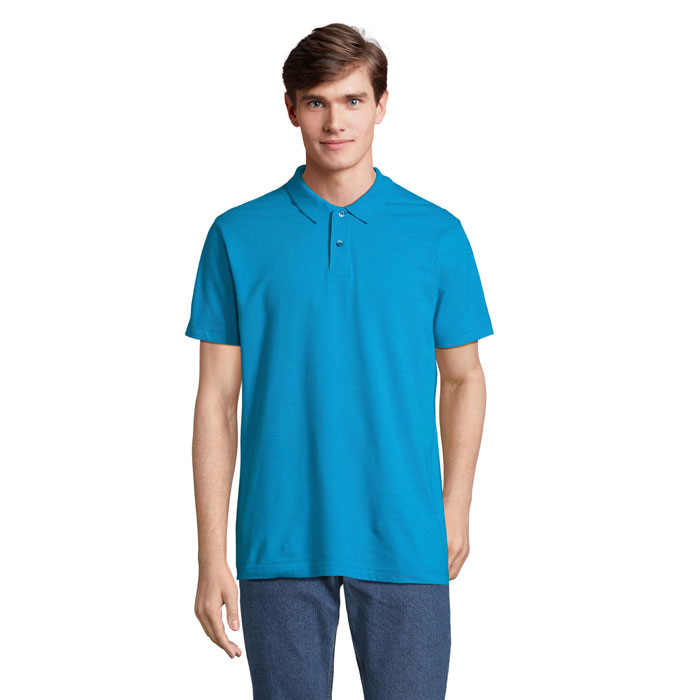 PULSE - PULSE UNISEX POLO, Aqua